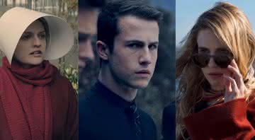 'The Handmaid's Tale' foi renovada, '13 Reasons Why' será finalizada e 'The OA' foi cancelada. Crédito: Hulu/Netflix