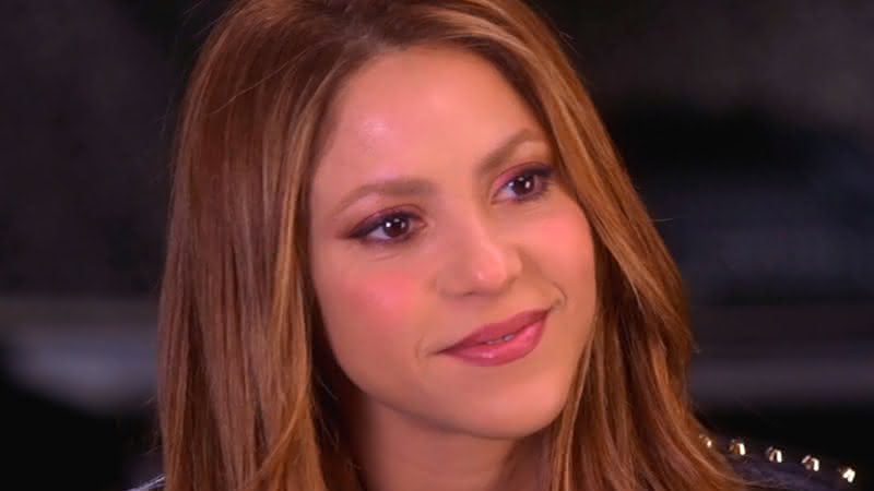 Shakira em entrevista para o programa 60 Minutes - Reprodução/CBS