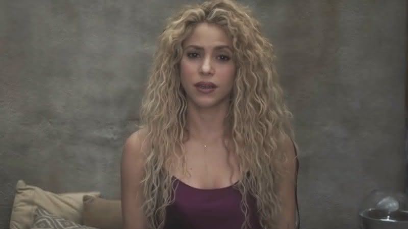 Shakira em 'Nada' - Reprodução/Youtube