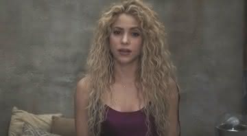 Shakira em 'Nada' - Reprodução/Youtube