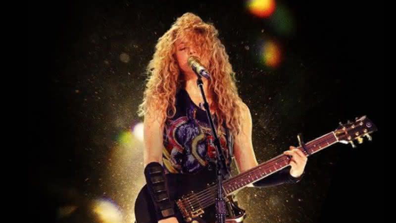 Foto de divulgação do documentário Shakira In Concert: El Dorado World Tour Live - Instagram