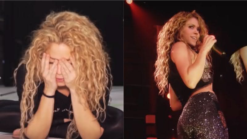 Shakira em cenas do filme da El Dorado World Tour - Reprodução/YouTube