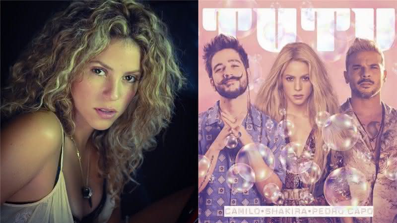 Shakira participará de remix de Tutu, de Camilo e Pedro Capó - Instagram