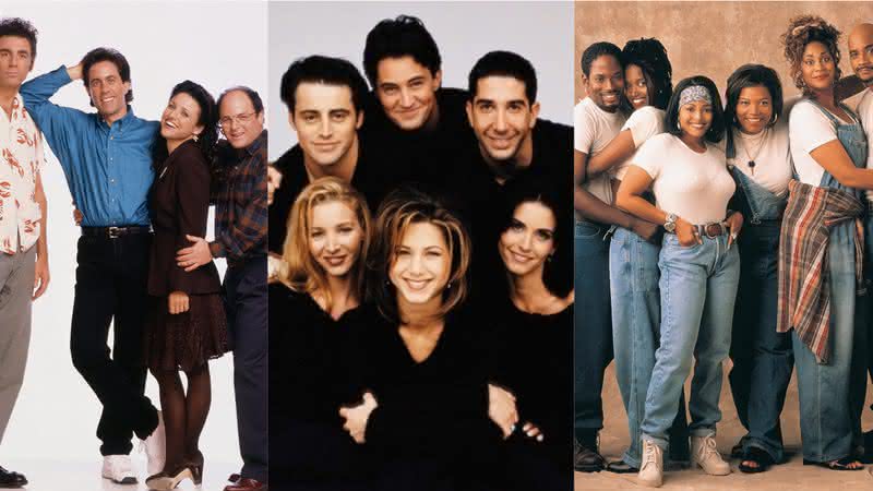 Sienfeld, Friends e Living Single - Divulgação/NBC/Fox