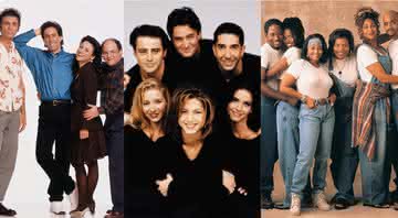 Sienfeld, Friends e Living Single - Divulgação/NBC/Fox