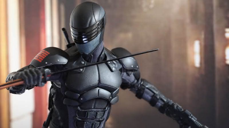 Personagem Snake Eyes no filme G.I. Joe: Retaliação - Paramount Pictures