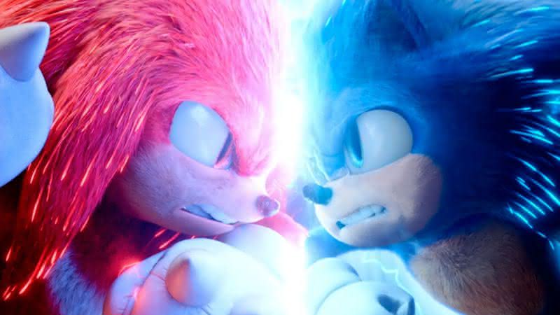 "Sonic 2": Sonic e Knuckles se enfrentam na neve em nova prévia divulgada antes da estreia; assista - Divulgação/Paramount Pictures