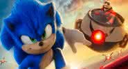 "Sonic 2": Turma da Mônica faz crossover e recria pôster de filme do ouriço azul - Divulgação/MSP/Paramount Pictures