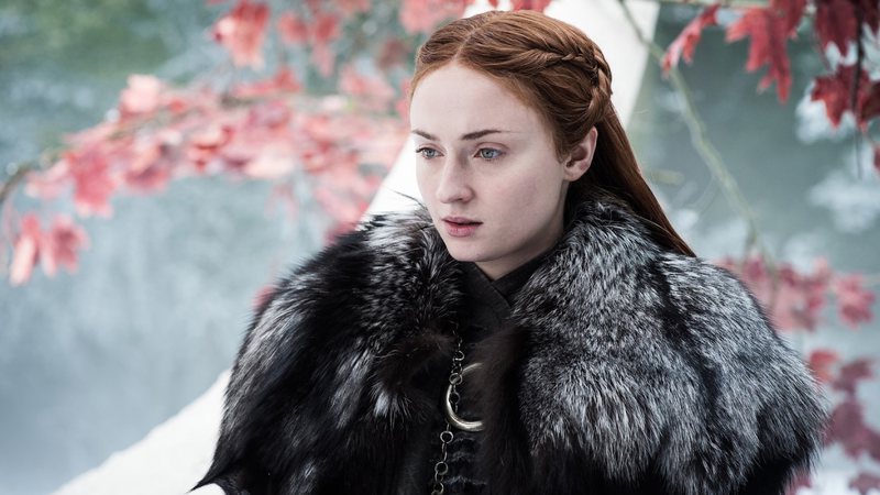 Sophie Turner em Game of Thrones. Crédito: Divulgação/HBO