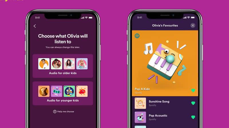 Spotify lança aplicativo dedicado às crianças, o Spotify Kids - Divulgação