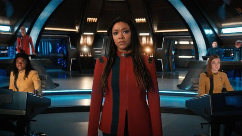 Sonequa Martin-Green interpreta Michael Burnham em "Star Trek: Discovey" - (Divulgação/Paramount+)