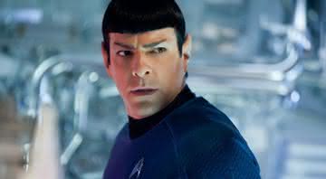 Zachary Quinto interpretou Spock na trilogia de filmes de "Star Trek" - Divulgação/Paramount Pictures