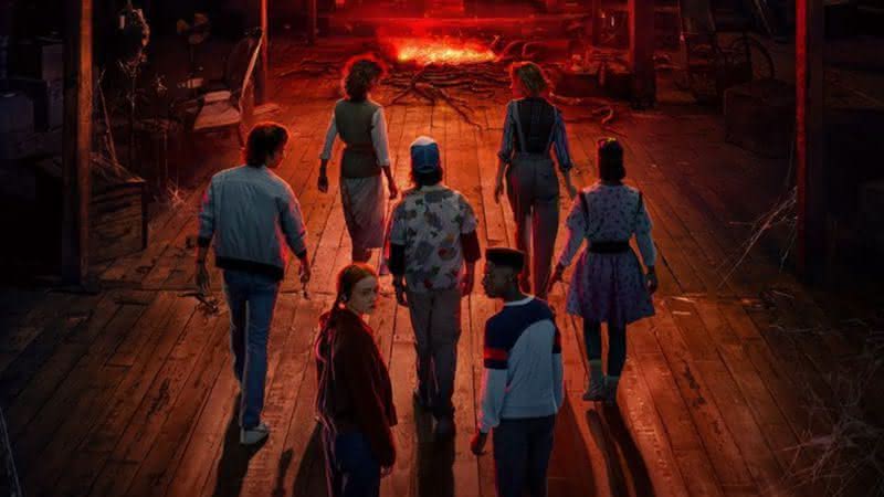"Stranger Things": 4ª temporada ganha pôsteres que se completam; confira - Divulgação/Netflix