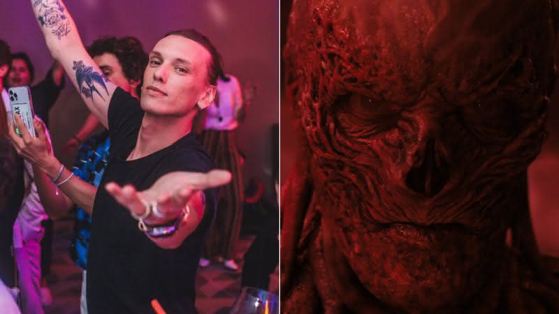 "Stranger Things": Jamie Campbell Bower aparece em novo vídeo dublando Vecna; assista - Divulgação/Netflix