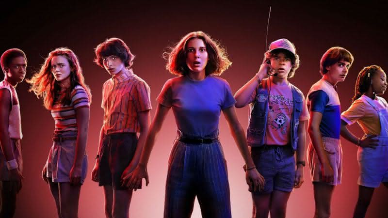 Elenco de Stranger Things - Divulgação Netflix