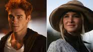 "Super Gêmeos": HBO Max escala KJ Apa e Isabel May para papéis principais - Divulgação/The CW/Amazon Prime Video