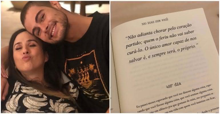 Tatá Werneck e Rafa Vitti estão jutnos desde 2017, mas fãs desconfiaram de que eles estavam separados - Reprodução/Instagram