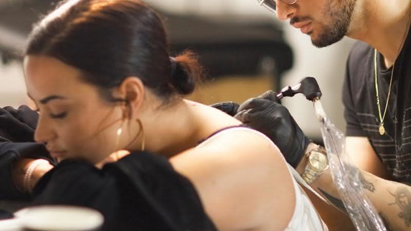 Demi Lovato fez uma nova tatuagem - Instagram