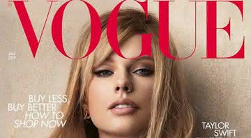 Taylor Swift é a capa da Vogue britânica - Divulgação/Vogue