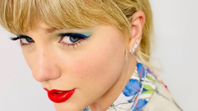 Taylor Swift em clique compartilhado nas redes sociais - Reprodução/Instagram