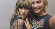 As (ex) amigas Taylor Swift e Karlie Kloss no ano passado (Reprodução/Instagram)