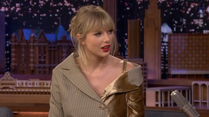 Taylor Swift no The Tonight Show - Reprodução/YouTube