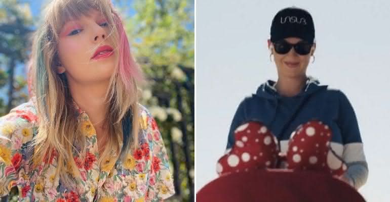 Taylor Swift elogiou o novo clipe de Katy Perry, "Not the End of the World" - Reprodução/Instagram/YouTube