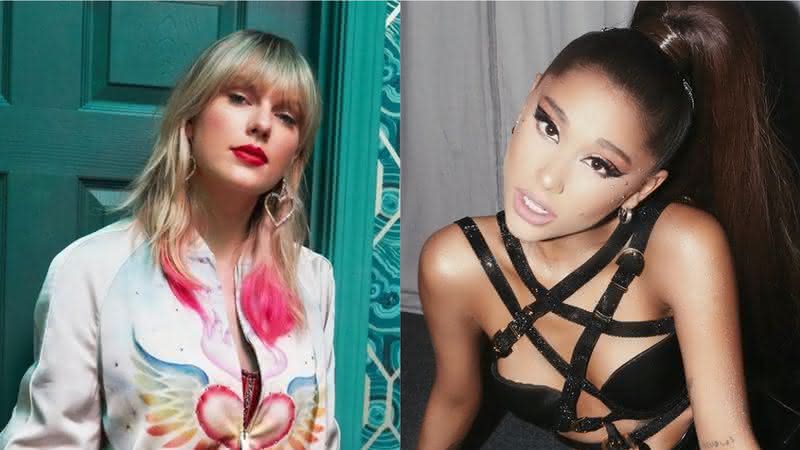 Taylor Swift e Ariana Grande - Reprodução/Instagram