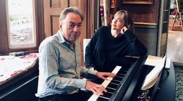 Taylor Swift e Andrew Lloyd Webber em publicação de agradecimento - Instagram