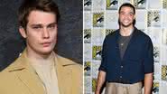 Nas redes sociais há o questionamento se a imagem de Nicholas Galitzine ficará saturada por estar envolvido em produções do mesmo gênero - Reprodução: Getty Images/ Emma McIntyre/ Jamie McCarthy