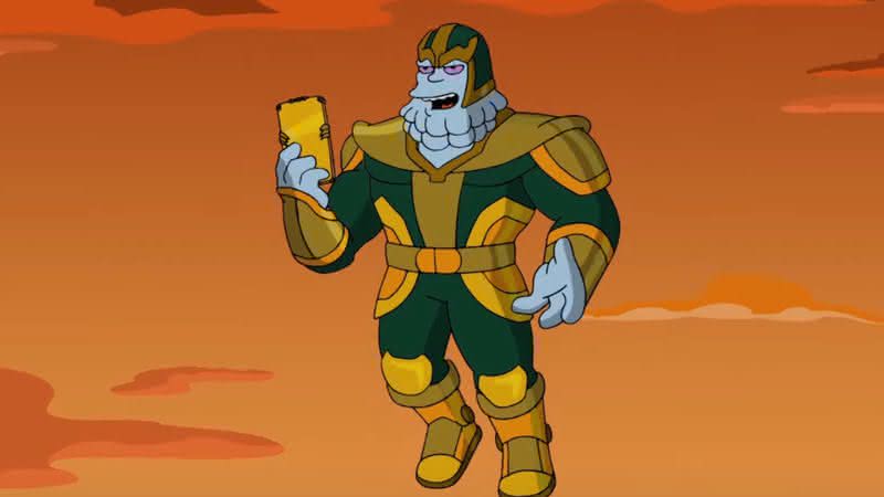 Thanos dublado por Kevin Feige em Os Simpsons - Youtube