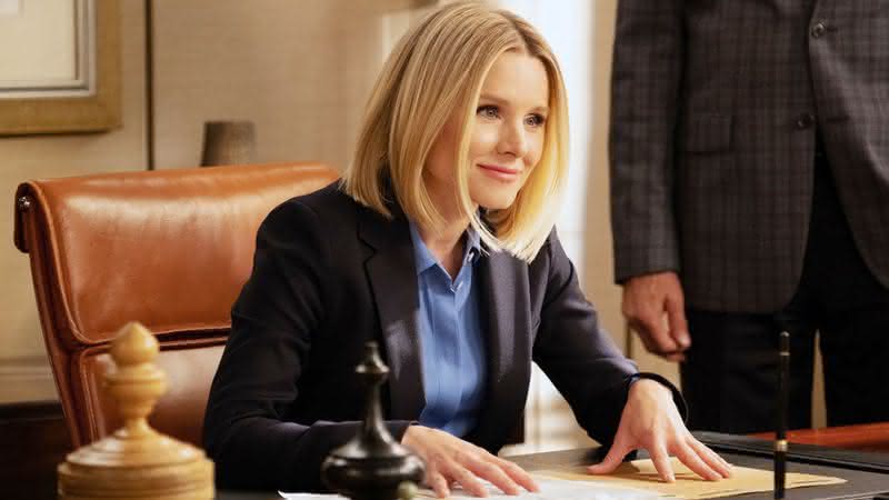 Kristen Bell como Eleanor Shellstrop	 em The Good Place - Reprodução/NBC