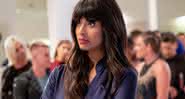 Jameela Jamil interpreta a milionária Tahani no seriado The Good Place - Divulgação/Colleen Hayes/NBC