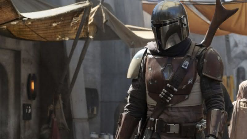 Cena de The Mandalorian, série de Star Wars com Pedro Pascal - Disney+