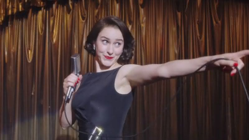 Rachel Brosnahan como Midge no trailer da 3ª temporada de The Marvelous Mrs. Maisel. Crédito: Reprodução/YouTube