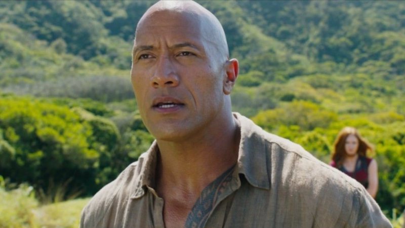 The Rock em cena do filme Jumanji: Bem-vindo à Selva - Sony Pictures