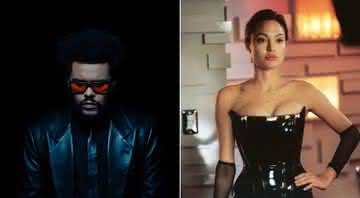 The Weeknd sugere namoro com Angelina Jolie em música de "Dawn FM" - Reprodução/Instagram e Netflix