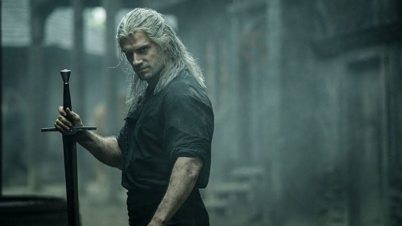 Henry Cavill como Geralt de Rívia na primeira temporada de The Witcher - Divulgação/Netflix