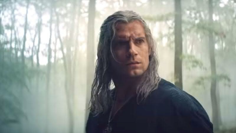 Geralt de Rívia em cena de The Witcher - Netflix