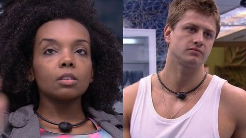 Thelma e Lucas dentro do BBB20 - Globoplay