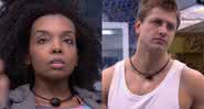 Thelma e Lucas dentro do BBB20 - Globoplay