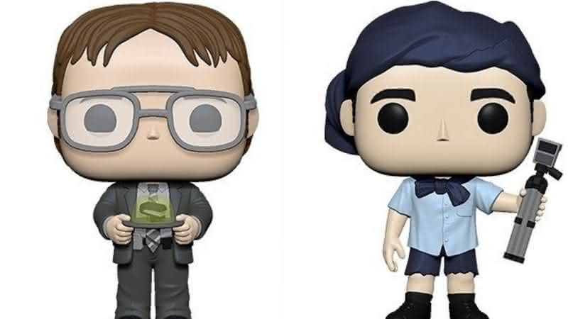 Foto dos colecionáveis da série The Office - Divulgação/Funko