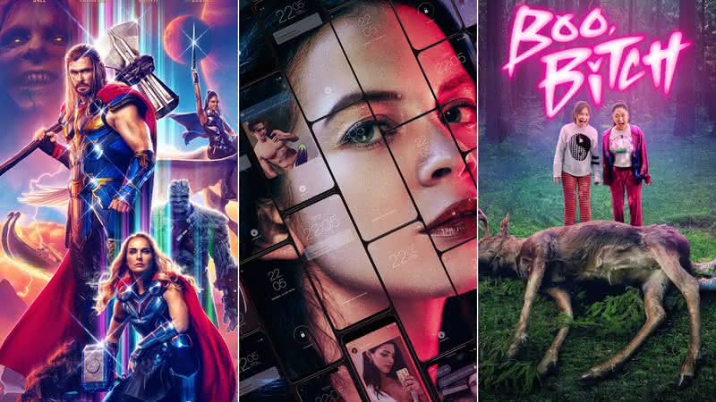 "Thor: Amor e Trovão"; 3ª temporada de "Control Z"; e mais estreias da semana (4 a 10/07) - Divulgação/Marvel Studios/Netflix