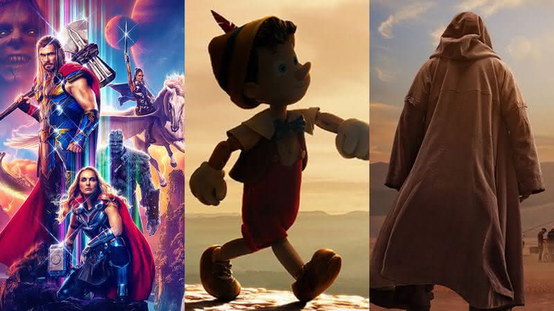 "Thor: Amor e Trovão", "Pinóquio" e mais: o que estreia no Disney+ nesta semana? - Divulgação/Disney+