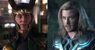 Loki e Thor no primeiro filme de Os Vingadores - Reprodução/Marvel