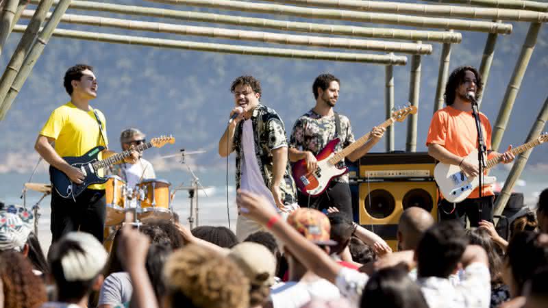 A banda mineira fez uma participação especial no filme - Divulgação