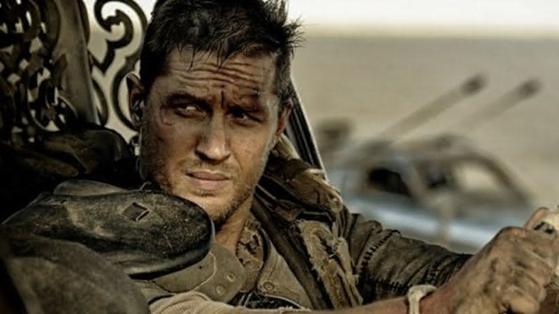 Tom Hardy em Mad Max: Estrada da Fúria, de 2015 - Warner Bros.