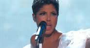 Toni Braxton no palco do American Music Awards - ABC