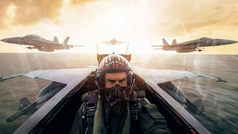 "Top Gun: Maverick" bate "Pantera Negra" nos EUA e se torna a 5ª maior bilheteria da história do país - Divulgação/Paramount Pictures