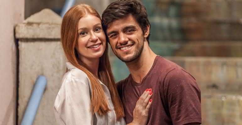 Jonatas leva Eliza em um passeio romântico e se declara para a modelo - Globo/Arthur Meninea